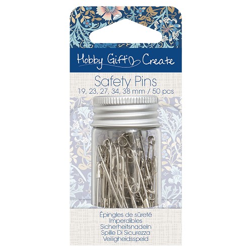 [DI-HGC415.S.01] Veiligheidsspelden assortiment 50st - Hobby Gift Create 