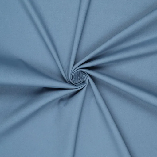 [KI-90051-691] Cotton Stretch Twill Soft Brushed Denim Blue