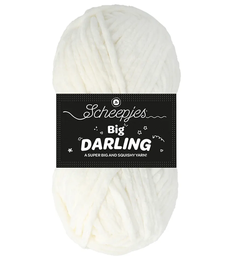 [DBF-1755-401] Scheepjes Big Darling 150g - 401 - Ice Bear 
