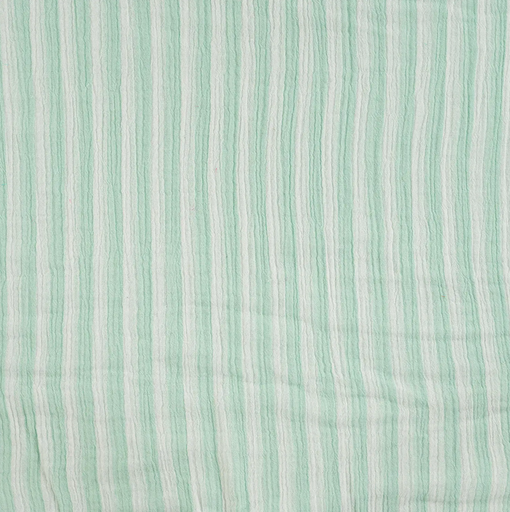 [QT-K42048-230] Double Gauze YD Stripe Tiffany