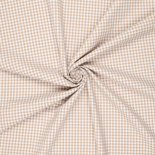 [KI-0882-170] Seersucker Vichy Beige