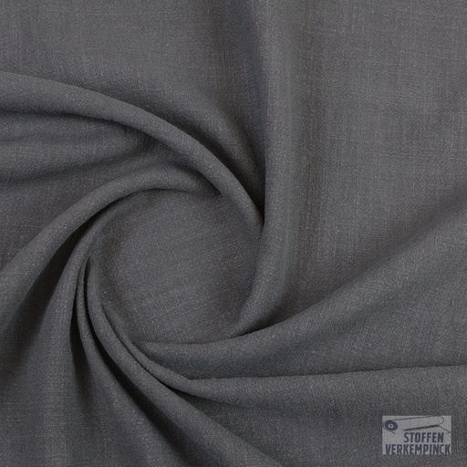 [KI-0175-980] Linnen Sandwashed Dark Grey