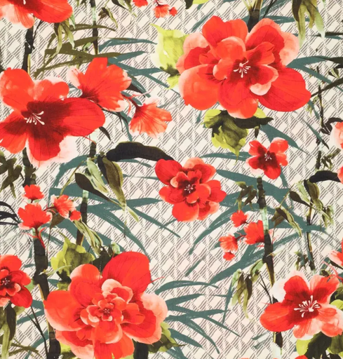 [KI-22561-425] Viscose/Pa Barki Capri Orange