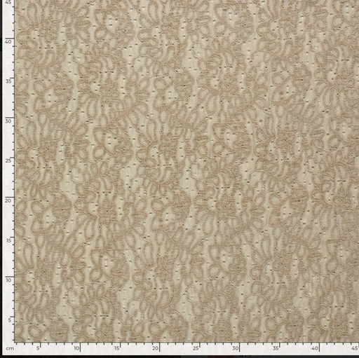 [NO-25255-052] Chenille Kant Stretch Sand
