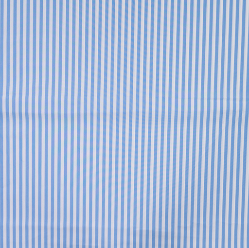 [QT-Q11834-920] Stretch Poplin Medium Stripe Light Blue 