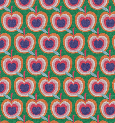 [DO-113681] Canvas Granny Vert/Rouge