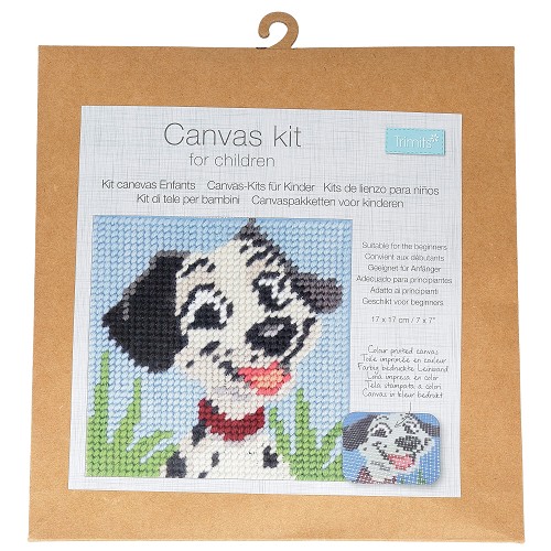 [DI-TTP0017.003] Canvas Kit voor kinderen - Dalmatiër