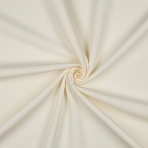 [VE-04465-002] Cotton Interlock Jersey Ecru