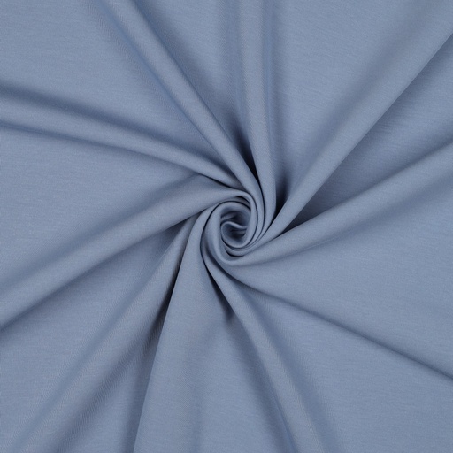 [VE-04465-008] Cotton Interlock Jersey Jeans Blue