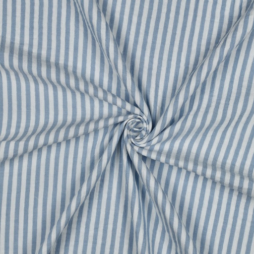 [VE-03791-001] Double Gauze YD Stripes Blue