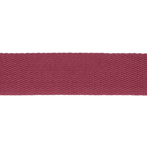 [DI-SX1000.30.0030] Tassenband Polyester katoenlook 30mm - Bordeaux