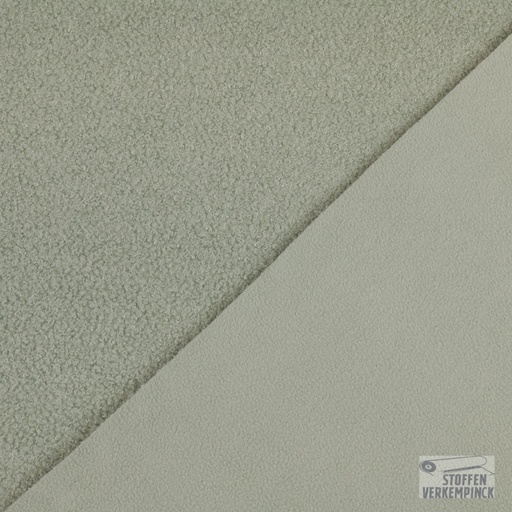 [QT-K47116-220] Teddy Fleece Double sided Dark Dusty Mint