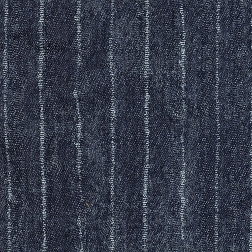 [VE-04759-001] Denim Stripes 2 cm. Indigo
