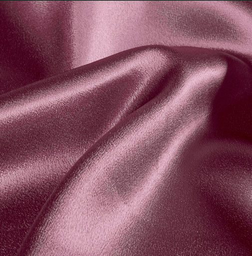 [NO-26001-045] Crêpe Satin Réversible Purple