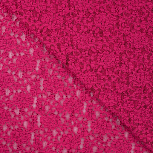 [QT-Q22778-170] Lace Stretch Kinda Fuchsia