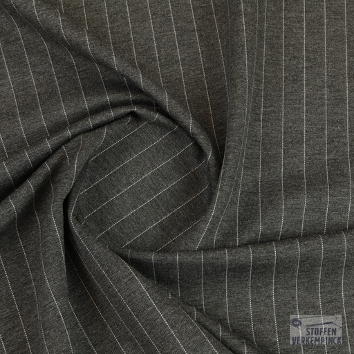 [NO-60315-068] Punta Di Roma Chalk Stripe Dark Grey