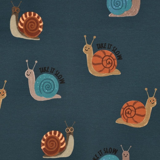 [VE-02188-009] Sweat Digital Snails Petrol