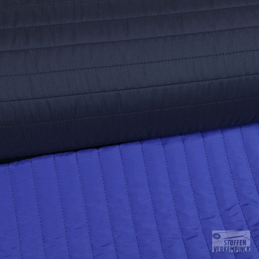 [KV-S2807R-1019] Matelassé Waterproof Stripes Navy