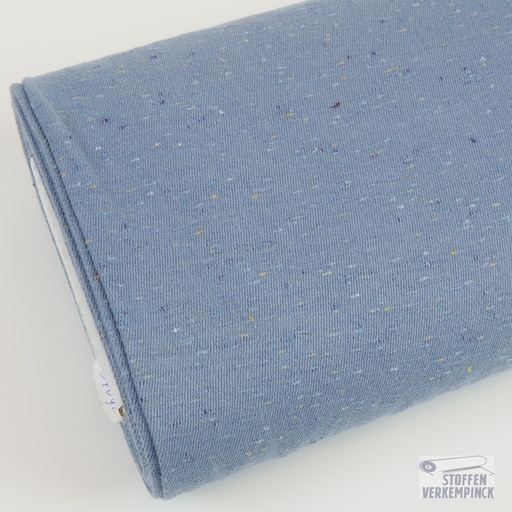 [KV-S2805R-1069] Jeans Double Face Light Blue