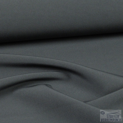 [KI-0854-985] Bi-Stretch Uni Donker Grijs