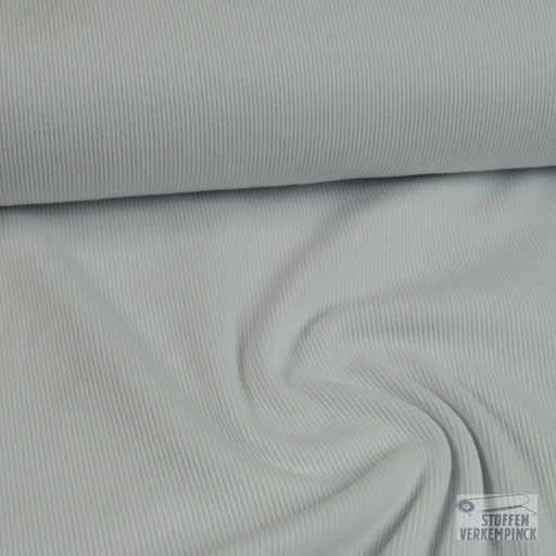[021-200016-5003] Boordstof Rib Wit