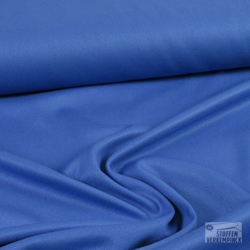 [POL-777001-874] Breedtestretch Bamboe Helder Blauw