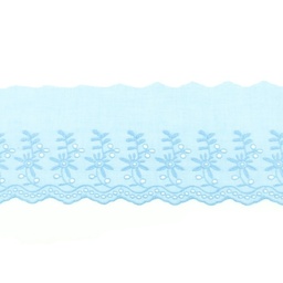 [KV-31460] Broderie Kant Dubbele Bloem