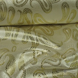 [JO-4856-80] Brokaat Paisley Goud
