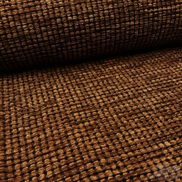 [VI-KARIM-MARRON] Chenille 'Karim' Kastanje