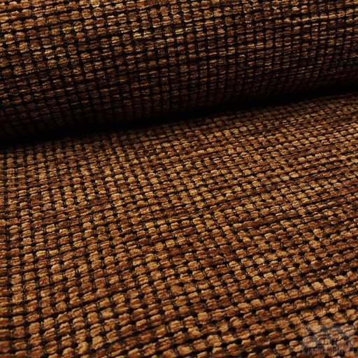 [VI-KARIM-MARRON] Chenille 'Karim' Kastanje