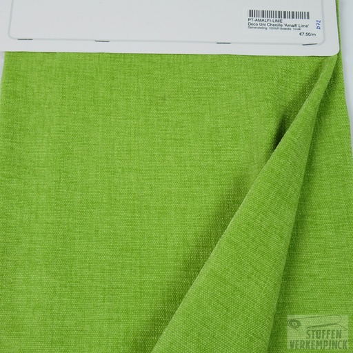 [PT-AMALFI-LIME] Deco Uni Chenille 'Amalfi Lime'