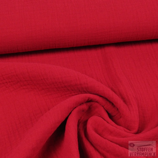 [VE-09959-020] Dubbeldoek  Dark Red