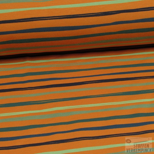 [QT-K20003-034] Fr. Terry Brush Stripes Orange