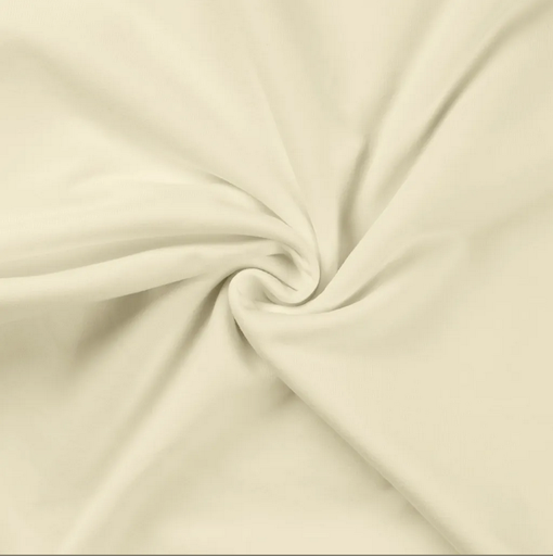 [QT-RS0202-510] French Terry Brushed Ecru