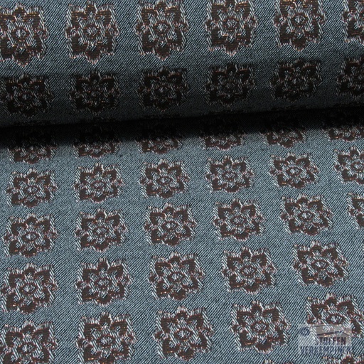 [TM-POLAREX-1820-8] Jacquard Donker Grijs & Koper
