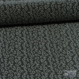 [ZA-006142-04] Jacquard Voering Paisley Grijs