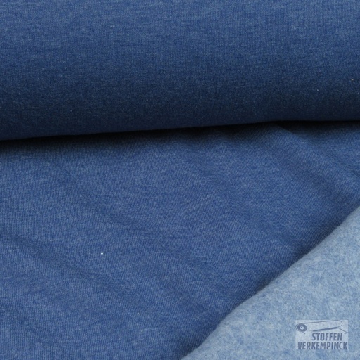 [MU-9739-1007] Jogging Black Yarn Denim Blauw