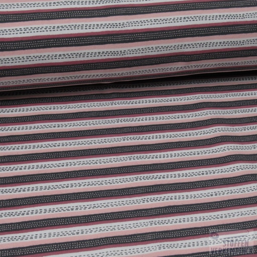 [VE-07269-005] Jogging Print Road in The Forest Rose