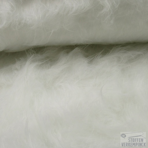 [MC-PELO LARGO-0000] Langharig Nepbont Wit