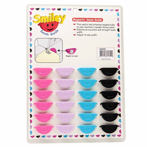 [DBF-ST24187] Zoomgeleider magnetisch Smiley