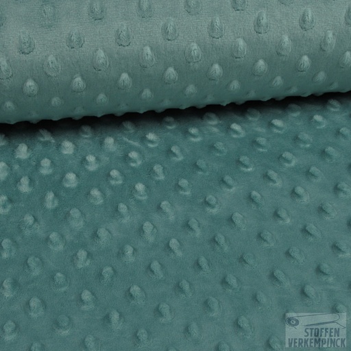[JO-8051-9] Minky Donker Mint