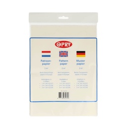 [DBF-62239] Opry Patroonpapier 3m² Transparant
