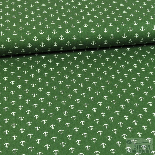 [VE-08601-027] Petit Anchor Dark Green
