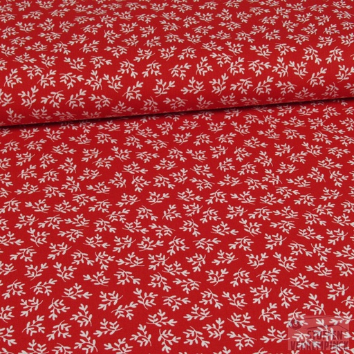 [VE-09139-017] Popelin Christmas Maretak Red