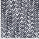 Viscose poplin print bladeren marine