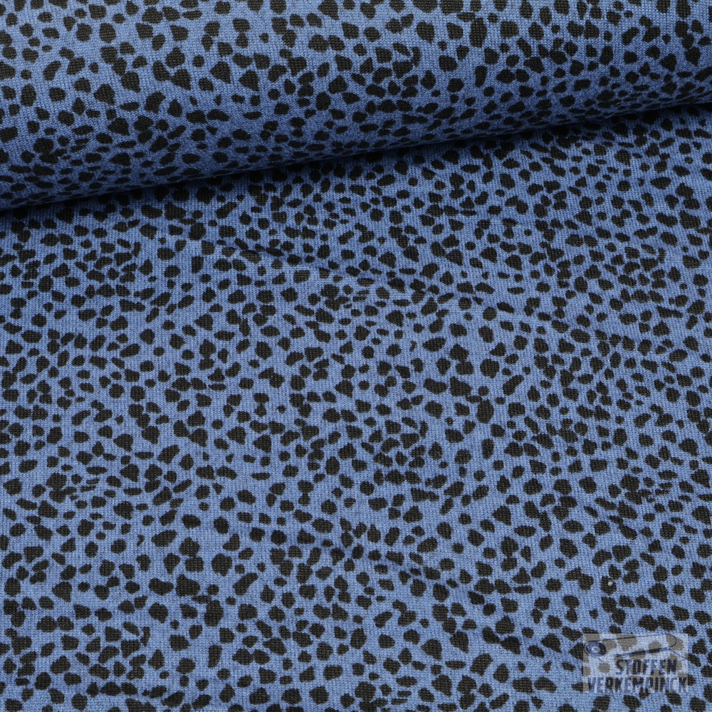 Jersey Leopard Blauw