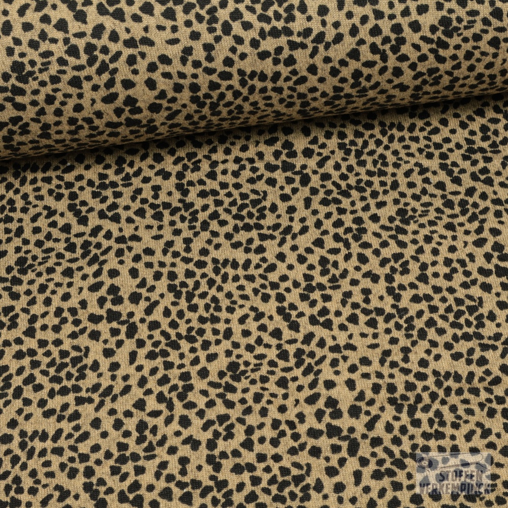 Jersey Leopard Beige
