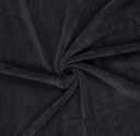 Soepele Corduroy met Teddy Zwart