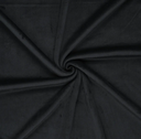 8W Corduroy Supersoft Bounded Black