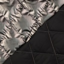 Metallic Quilted Fabric - Silver